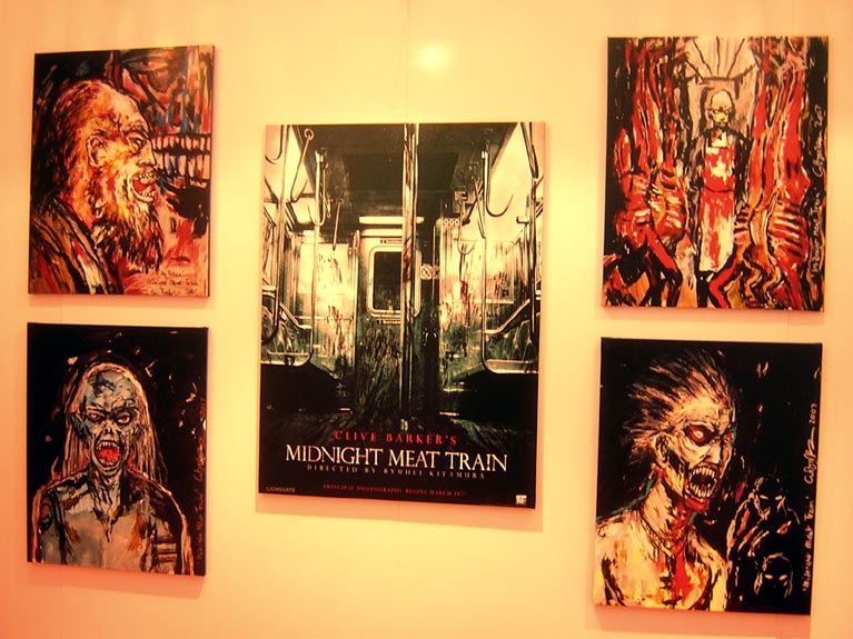 dessins conceptuels de Clive Barker