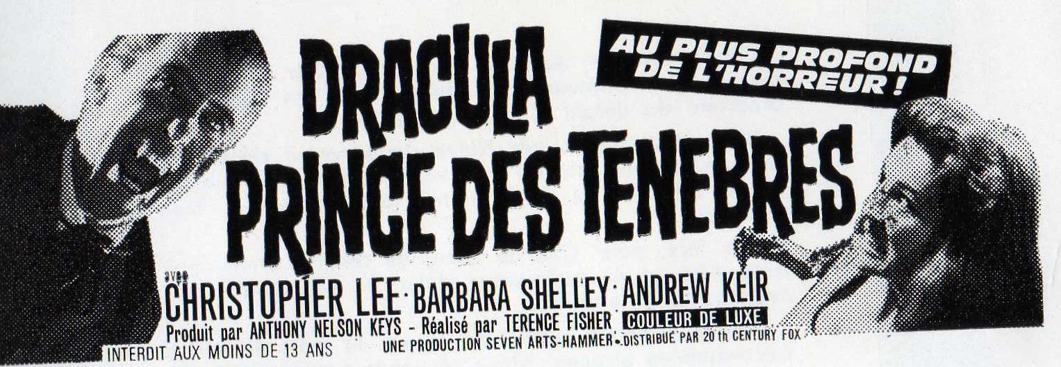 Dracula, prince des ténèbres