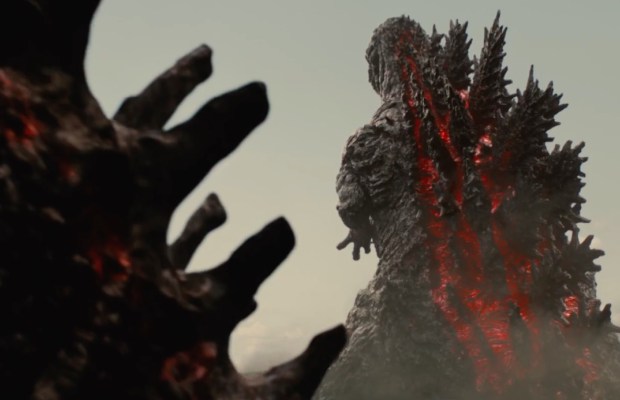 Deux (courts) extraits de SHIN GODZILLA dévoilant son souffle atomique….
