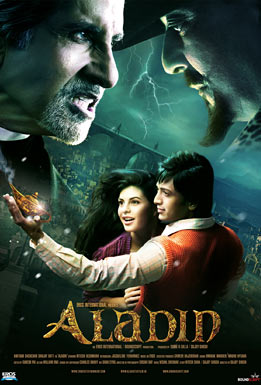 Aladin (Inde - 2009) de Sujoy Ghosh avec Amitabh Bachchan (le génie)