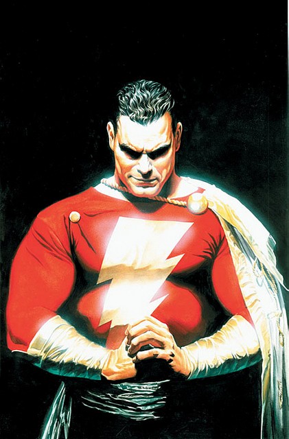Projet initié par la New Line en 2006, "Shazam !" va-t-il survivre à la récente acquisition de cette firme par la Warner ?  (suite ci-dessous)
