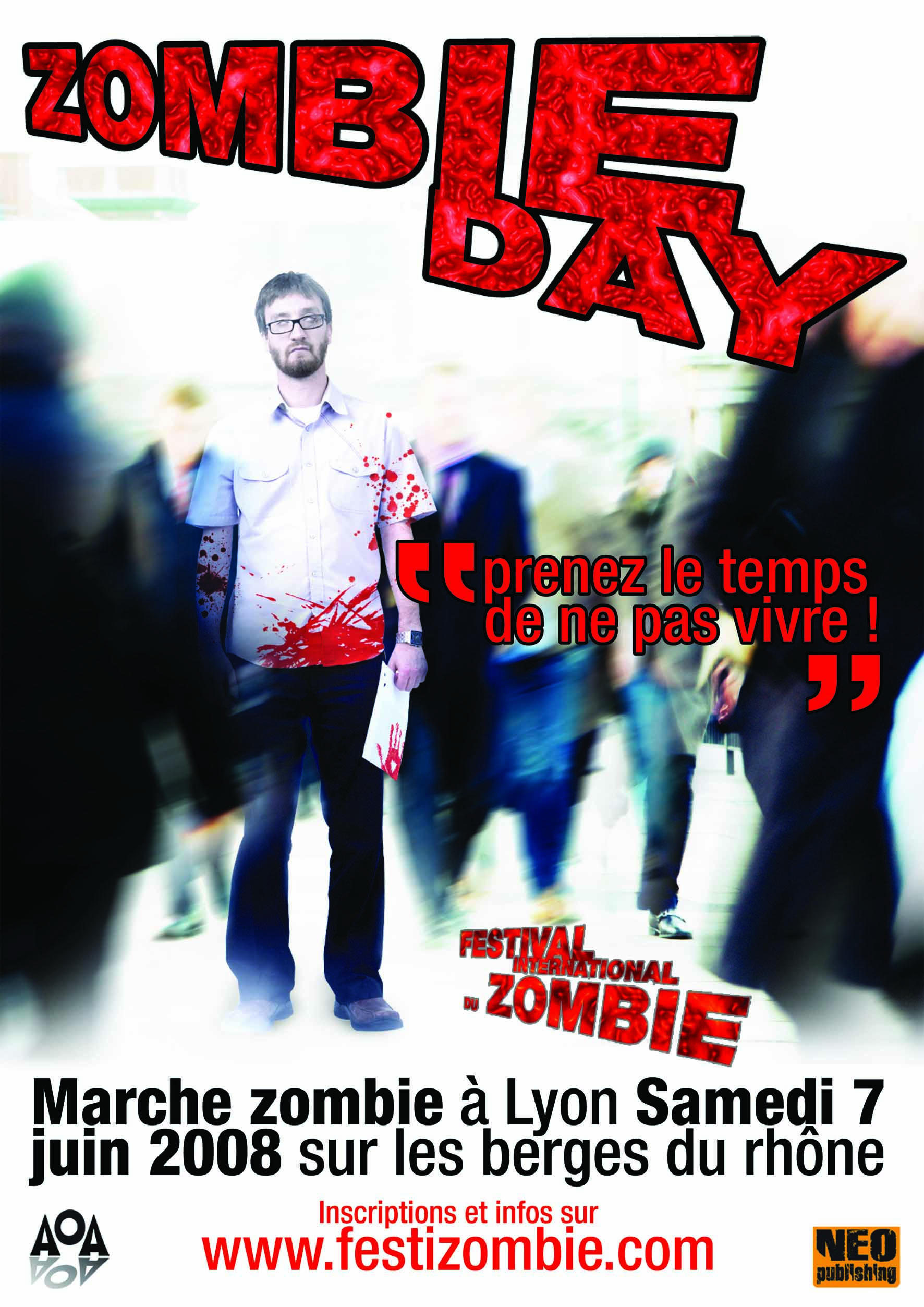 Les zombies vont envahir Lyon, du 4 au 6 juin ! (voir ci-dessous)