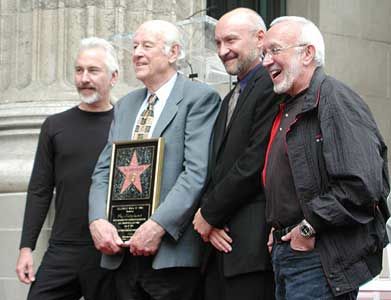 avec son ami Ray Harryhausen et son cadet Rick Baker