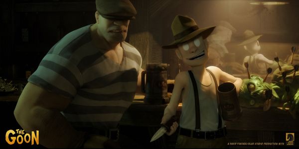 "The Goon", l'adaptation en image de synthèse du comics, produite par  David Fincher et adaptée par l'auteur, Eric Powell.