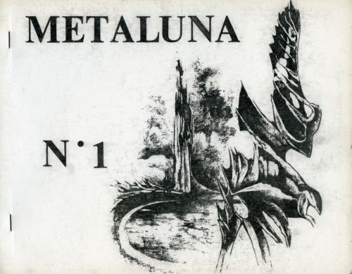 METALUNA n°1/ 1969. Fanzine consacré au cinéma de SF. Editeur  Alain Schlockoff. (voir ci-dessous)