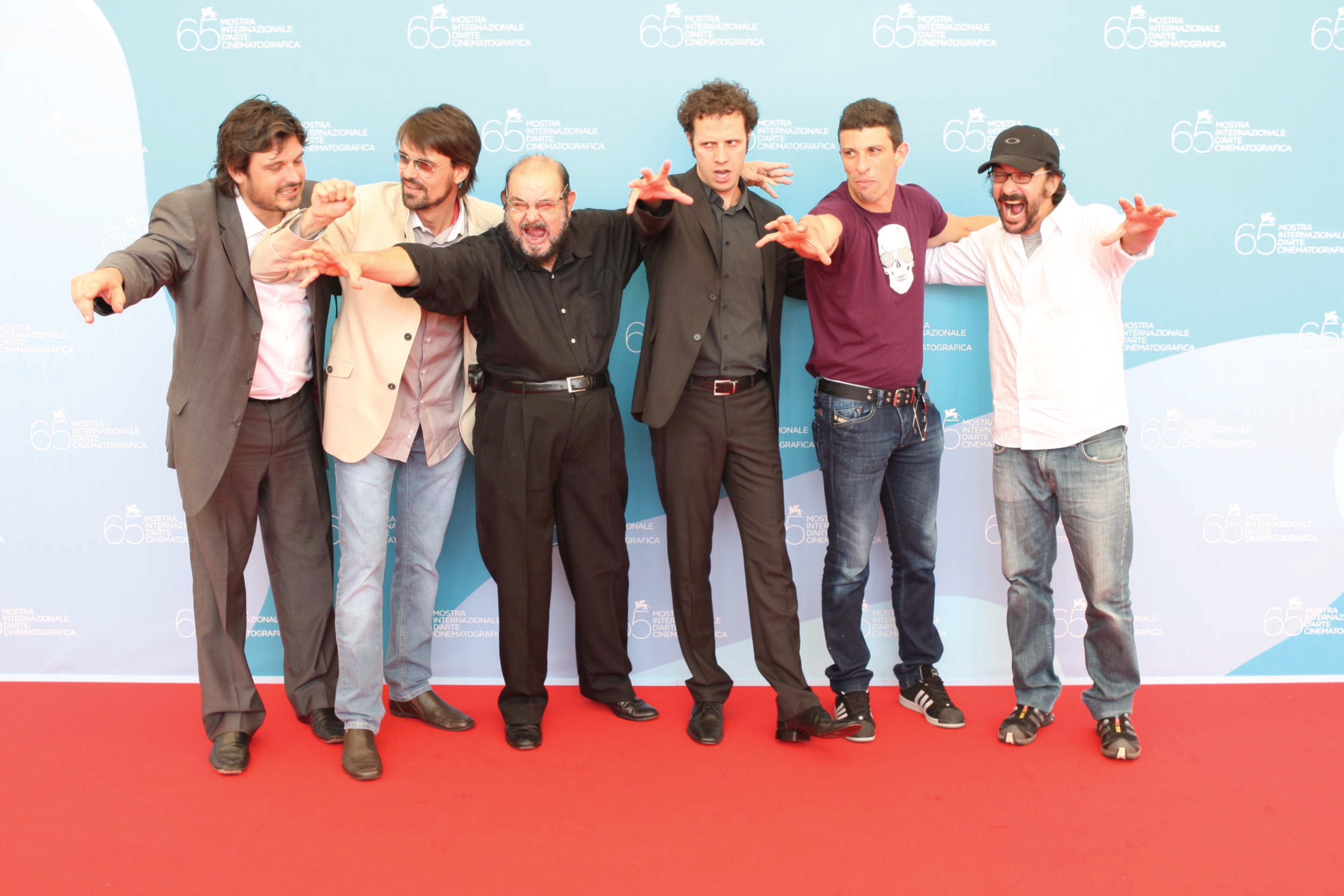 L'équipe de "Encarnacao do demonio" à Venise