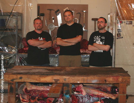 "Terror Overload" est un film d'horreur à sketches de Jason Stephenson, Kevin Myhre et Brant Johnson (notre photo), un petit budget ciblant essentiellement les fans, où un camionneur raconte 3 histoires effrayantes à une auto-stoppeuse sexy....