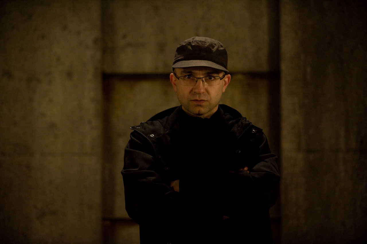 Eric Valette, le réalisateur, sur le tournage