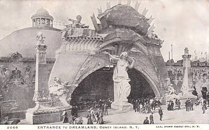 "Dreamland" à Coney Island en 1908
