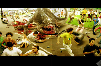 .... en association avec Roy Lee et Doug Davison, de Vertigo, ainsi qu'avec Paul Brooks. Mêlant monster movie et drame familial, l'originl avait battu tous les records au box-office local, constituant l'un des meilleurs opus en son genre.