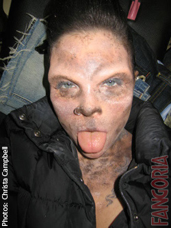 Auteur en 1981 du curieux "Evilspeak",  le réalisateur et scénariste Eric Weston vient de replonger dans l'horreur avec "Hyenas" (suite ci-dessous)