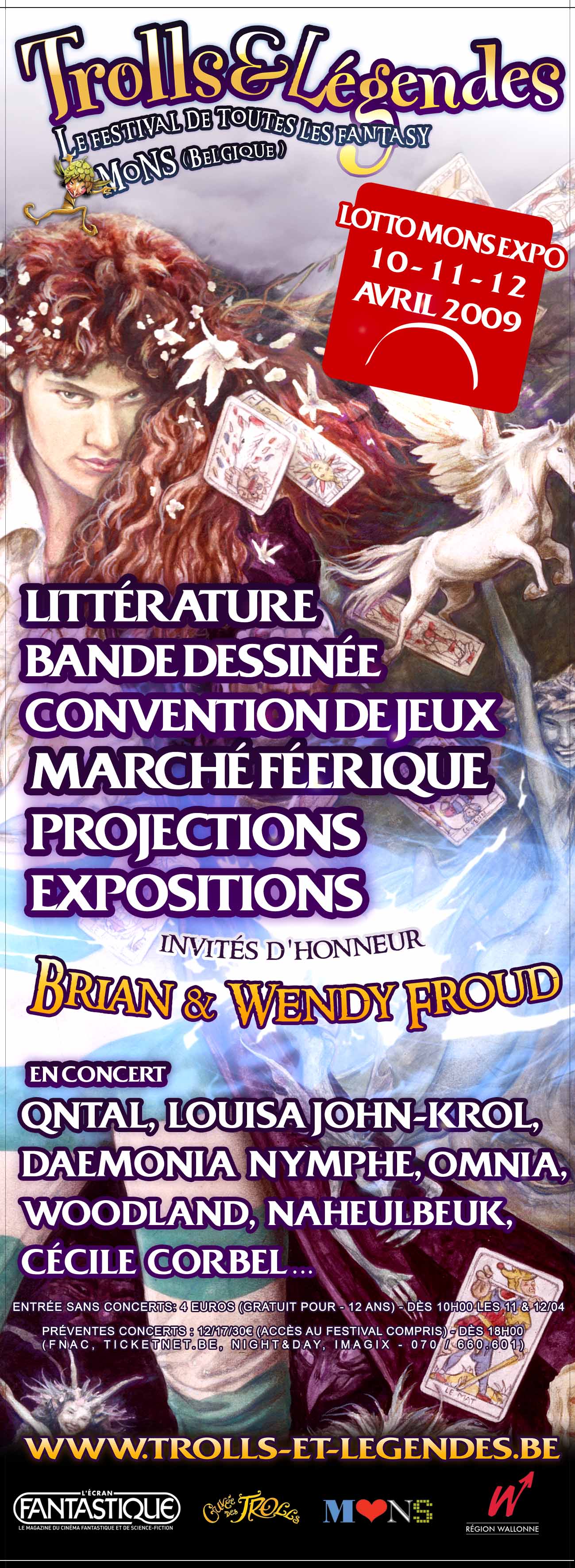 Festival Trolls et Légendes : 10 au 12 avril  2009 (voir ci-dessous)