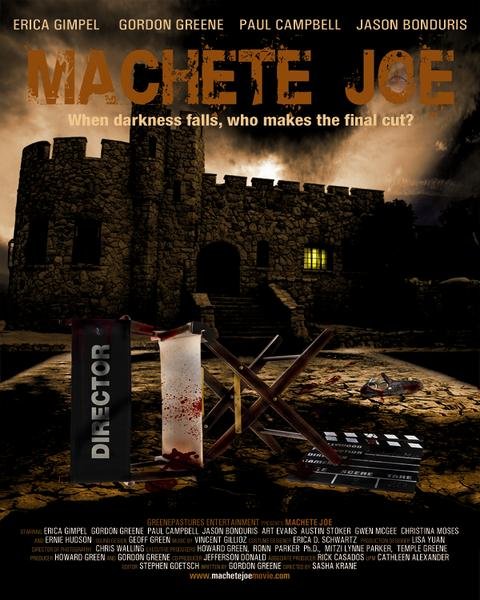 Dans "Machete Joe", un groupe d'acteurs sans emploi décident de prendre la carrière en mains en tournant un pettit film d'horreur sur un mythe urbain (suite ci-dessous)