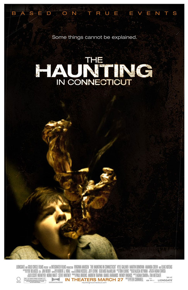 Après le poster en mouvement de "Terminator 4" de la Warner, Lionsgate pratique la surenchère avec celui, étonnant, de "The Haunting in Connecticut" ! (voir ci-dessous)