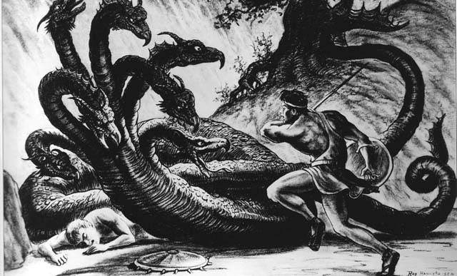 dessin de production de Ray Harryhausen