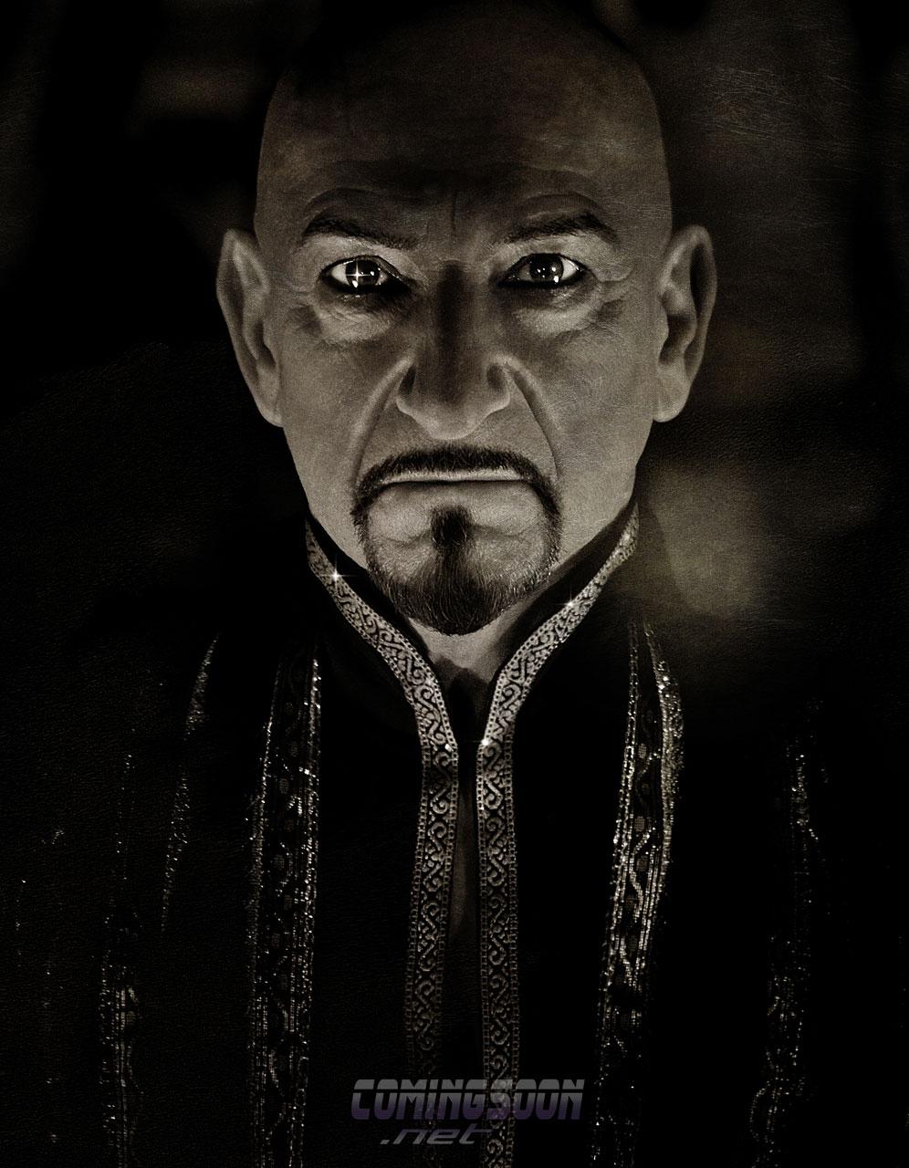 Première photo de Ben Kingsley ("Ghandi") qui incarne dans "Prince of Persia : Les Sables du Temps" Nizam, le méchant de service pour cette adaptation de la franchise signée Mike Newell, qui sortira en France le 16 juin 2010.