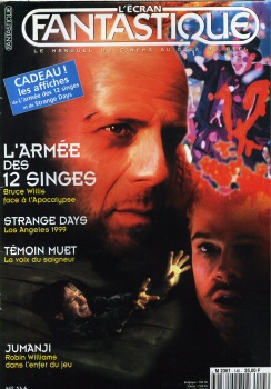 1996 - n° 146  L'Armée des 12 singes, Strange Days, Témoin muet, Jumanj