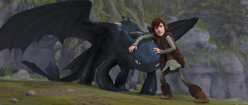 Inspiré des romans de jeunesse de Cressida Cowell, "Dragons" de Dean DeBlois et Chris Sanders, distribué en France le 31 mars, raconte l'histoire d'un jeune Viking dont la vie va être bouleversée par sa rencontre avec un dragon...