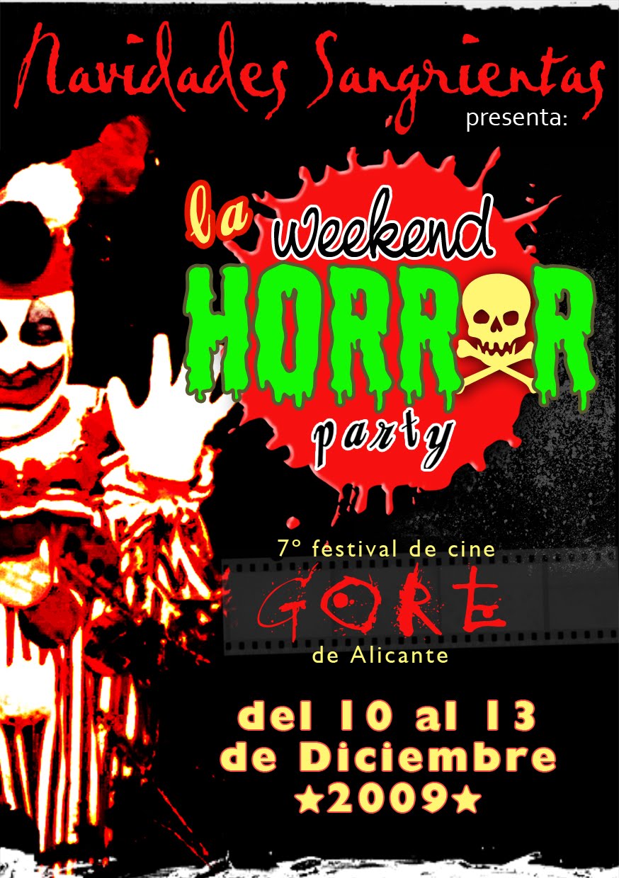 La semaine prochaine aura lieu le 7e Festival de terreur & gore d'Alicante (Espagne), soit du 1O &u 13 décembre. De nombreux réalisateurs sont invités au cours de ce long week-end horrifique.