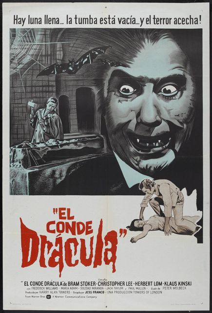 Les nuits de Dracula (El conde Dracula/Nachts wenn Dracula erwacht - Espagne-Allemagne-Italie-Liechtenstein - 1970)