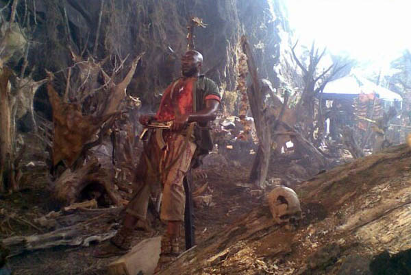 photo sur le tournage