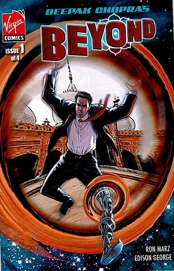 L'américano-indien Deepak Chopra et la firme Liquid Comics ont annoncé leur partenariat pour l'adaptation du roman graphique "Beyond" (voir ci-dessous)