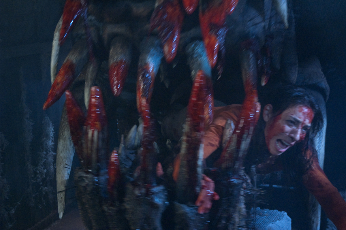 Le réalisateur Kenneth Cran et son frère James ont concocté avec "The Millennium Bug" un sanglant monster movie, actuellement en postproduction (voir ci-dessous)