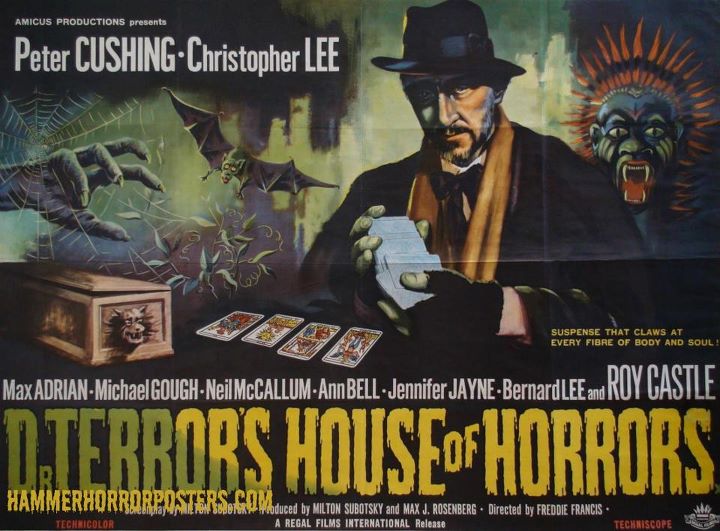 "Le train des épouvantes" ("Dr. Terror's House of Horrors", 1965) de Freddie Francis