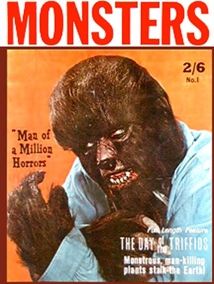 Monsters n°1, est la version anglaise du mag US "Mad Monsters" n°6