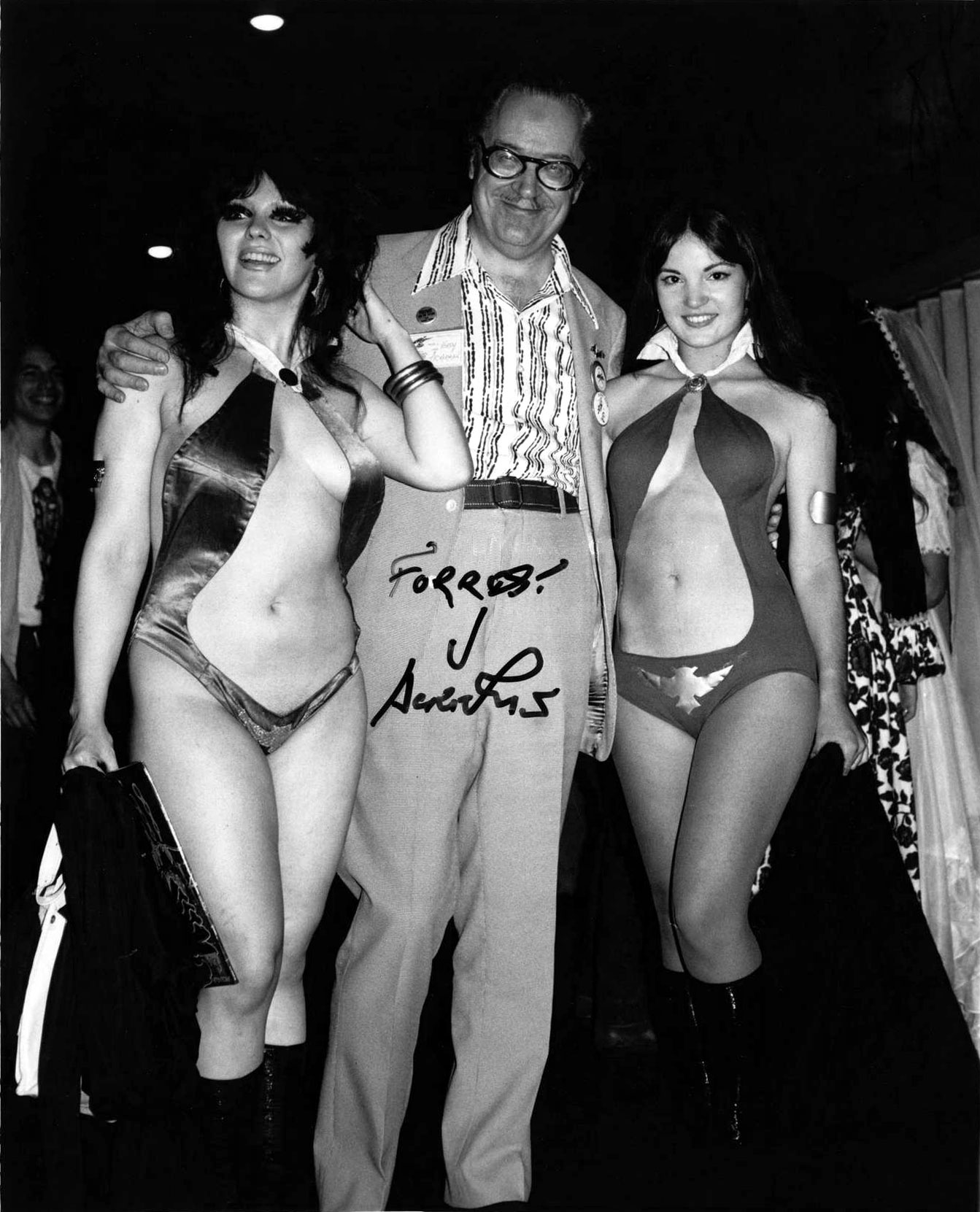 FJA et Brinke Stevens en Vampirella