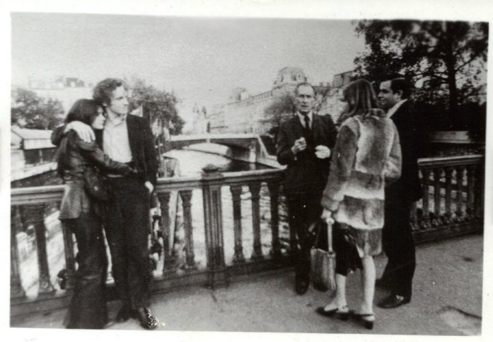 Paris, mai 1972. Peter Cushing à Paris (voir ci-dessous)