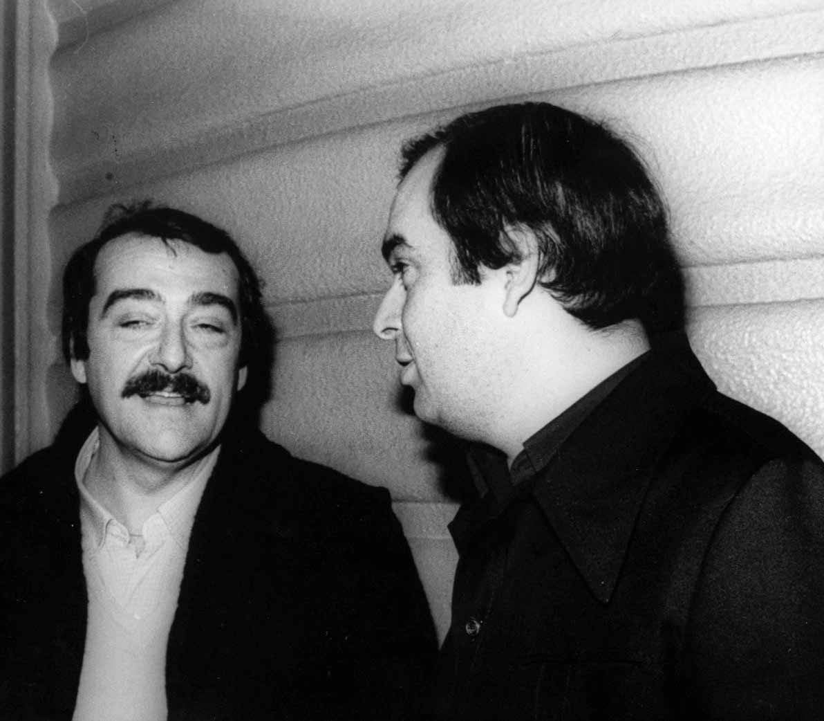 Lamberto Bava (à gauche)