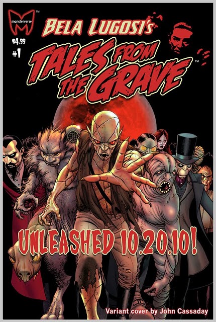 Bela Lugosi mis à l'honneur dans une série de comics (voir ci-dessous)