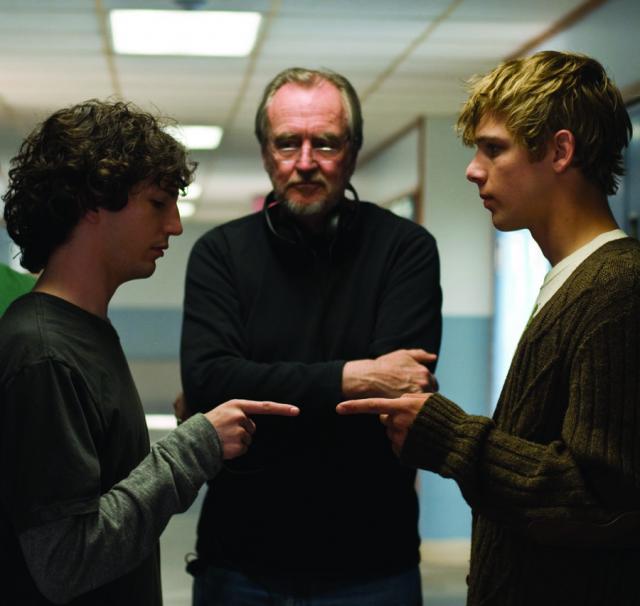 Wes Craven, sur le tournage du film