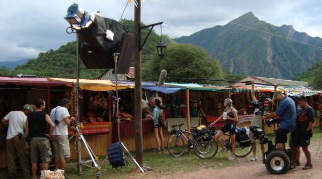 scène de tournage