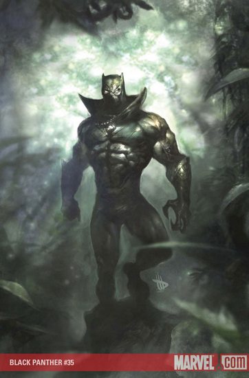 Après Thor et Captain America, un autre super-héros membre des Vengeurs va faire son apparition aux côtés de Hulk et Iron Man : La Panthère Noire....   (voir ci-dessous)