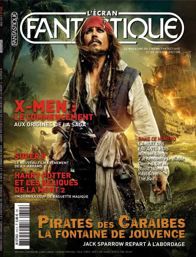 Avec près de 1,7 millions d’entrées pour sa première semaine d’exploitation en France, le quatrième opus de la saga « Pirates des Caraïbes» s’apprête à voguer vers les plus hauts sommets (suite ci-dessous)