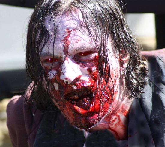 De terrifiants zombies dans le britannique "Before Dawn" de Dominic Bunt, dont le tournage vient de s'achever dans le Yorkshire.