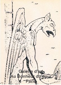 "Chimère et animaux" vers 1943