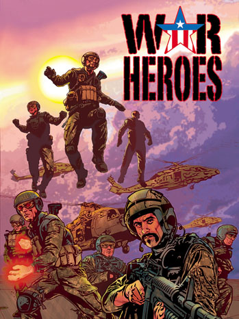 Aprés "Wanted" et "Kick-Ass", Mark Millar a négocié les droits de "War Heroes", un comic qu'il a créé avec Tony Harris, auprès d'Universal (voir ci-dessous)