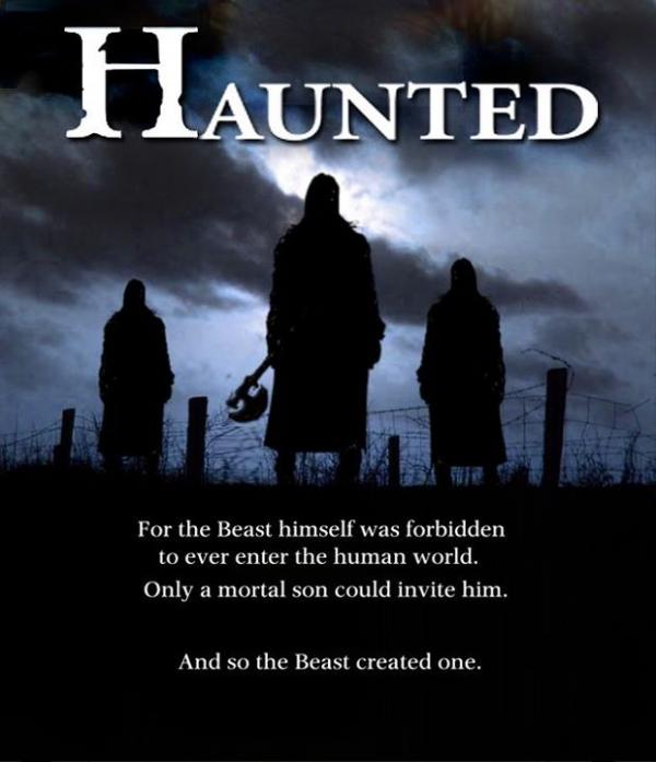 "Haunted "est le nouveau film de Victor Salva aprés "Rosewood Lane". On y retrouvera Tobin Bell ("Saw"), naturellement dans le rôle du méchant.... (voir ci-dessous)