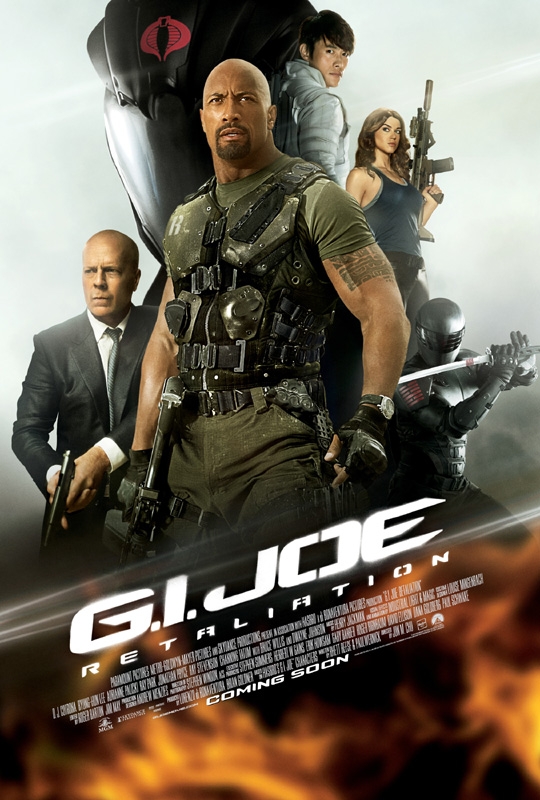La sortie de "G.I.Joe : Retaliation", de Jon M. Chu, prévue pour le 1er août en France, a été repoussée de huit mois, le film étant à présent distribué le 29 mars 2013 aux USA (suite ci-dessous)