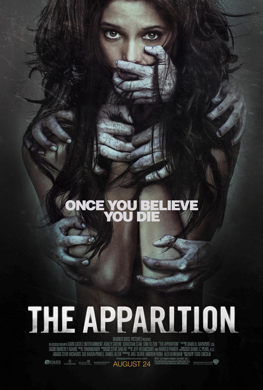 C'est le 24 août que sortira aux USA "The Apparition", de Todd Lincoln (voir ci-dessous)