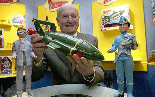 Le Britannique Gerry Anderson, créateur de la série télévisée de science-fiction "Les sentinelles de l'air" ("Thunderbirds") mettant en scène des marionnettes, est décédé hier à l'âge de 83 ans (voir ci-dessous)