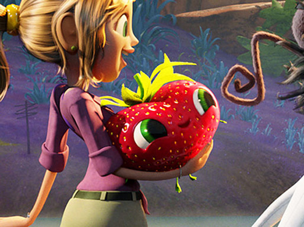 ...et qui verra Flint Lockwood forcé de quitter la ville de Swallow Falls en raison des événements précédents. Mais lorsque des animaux-aliments envahissent les lieux, il est alors appelé à la rescousse...