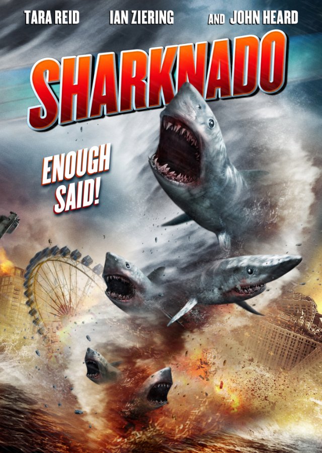 SHARKNADO diffusé en salles ce mois-ci... (voir ci-desssous)