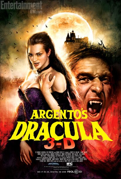 Le poster américain de DRACULA 3D, de Dario Argento, qui sortira en salles aux USA le 4 octobre prochain....