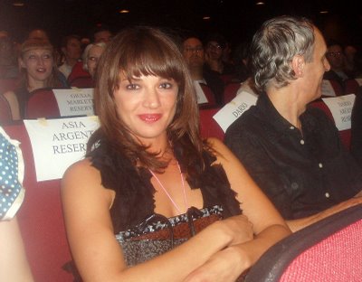Asia Argento et son père Dario Argento à la première de "La Mère des Larmes"
