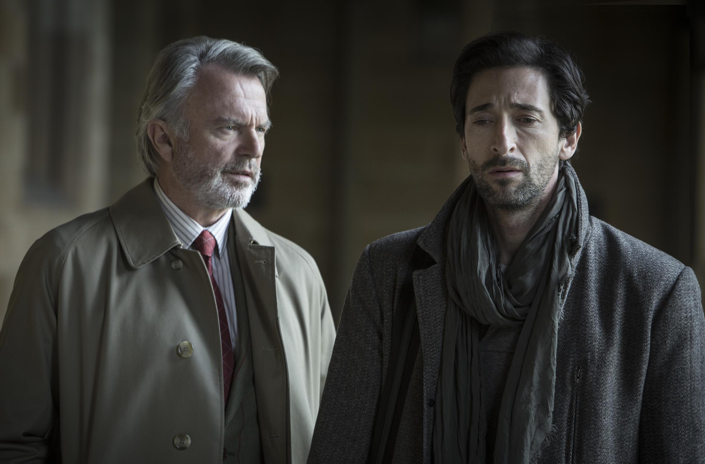 Adrien Brody et Sam Neill hantés par des fantômes dans "Backtrack"  (voir ci-dessous)