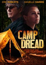 Distribué le 15 avril, "Camp Dread" (ex. "Dead T.V.") est un slasher écrit et dirigé par Harrison Smith ("Zombie Killers : Elephant's Graveyard"), avec Danielle Harris, Felissa Rose et Eric Roberts (voir ci-dessous).